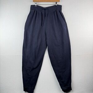 90's Vtg Polo Ralph Lauren Sweatpants Mens 2XLT Navy Blue Pony Logo Joggers